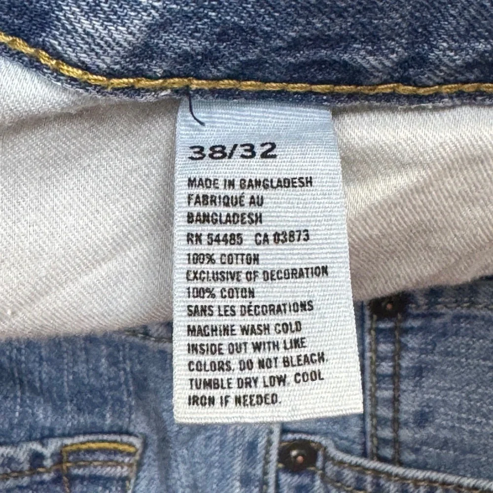 American Eagle Outfitters Original Boot Cut Jeans Blue Mens 38x32 Light Wash